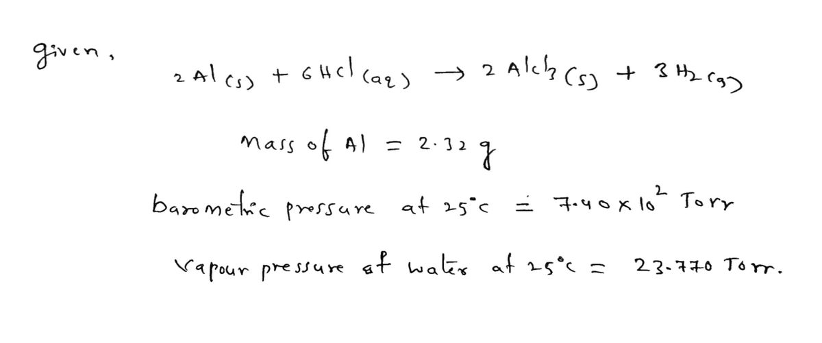 Chemistry homework question answer, step 1, image 1